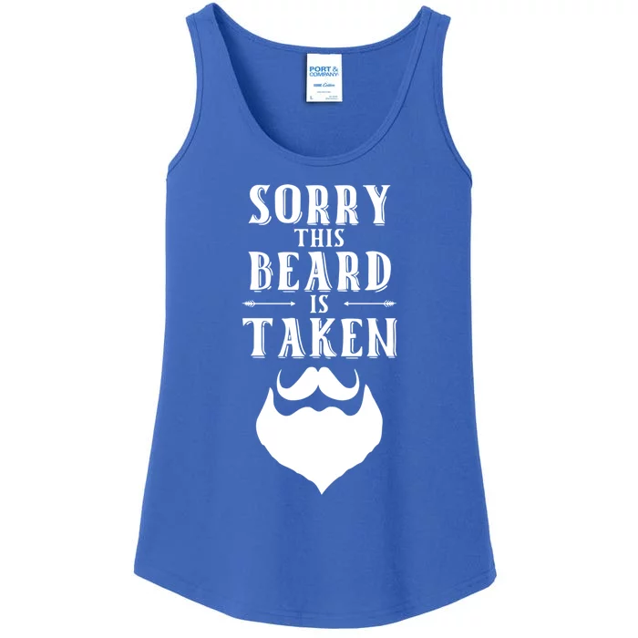 Sorry This Beard Is Taken Gift Valentines Day Gift Ladies Essential Tank