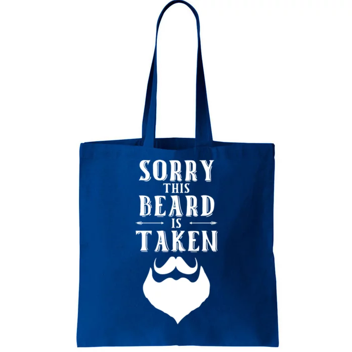 Sorry This Beard Is Taken Gift Valentines Day Gift Tote Bag