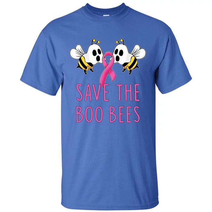 Save The Boo Bees Breast Cancer Awareness Boo Bees Halloween Cute Gift Tall T-Shirt