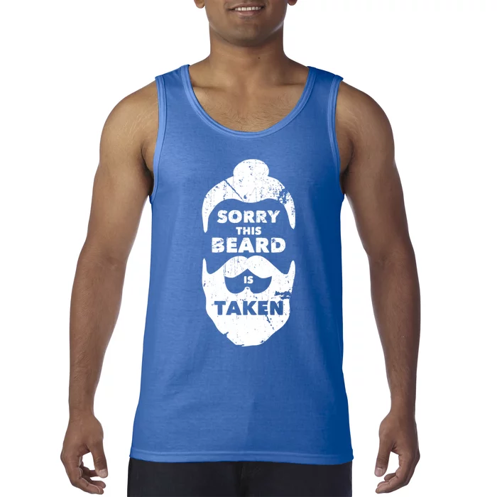 Sorry This Beard Is Taken Gift Valentines Day Gift Tank Top