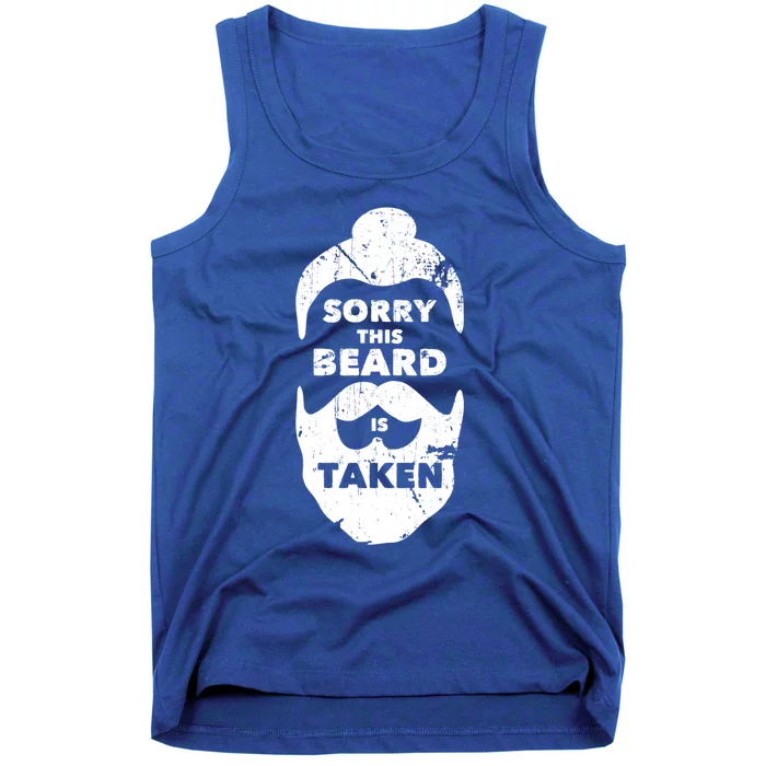 Sorry This Beard Is Taken Gift Valentines Day Gift Tank Top