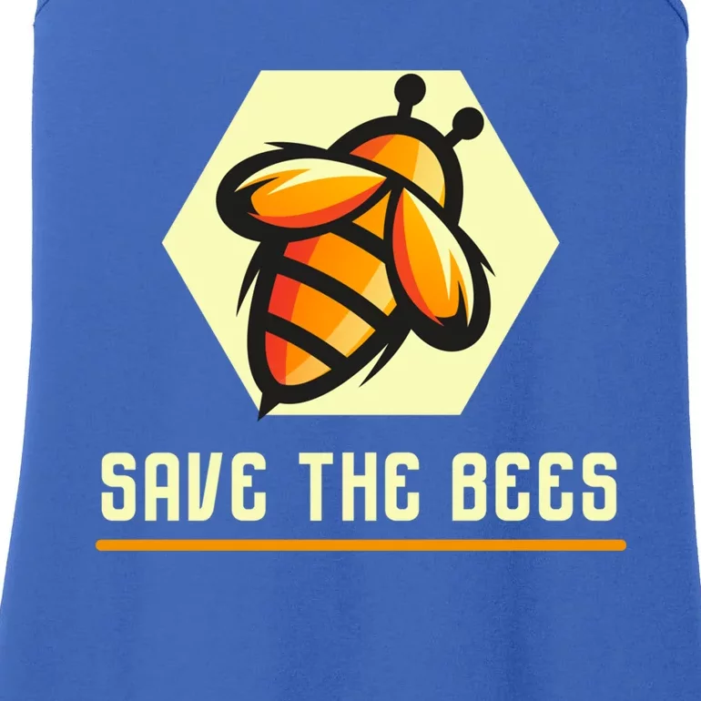 Save The Bees Earth Day Beekeeper Honey Save Our Planet Gift Ladies Essential Tank