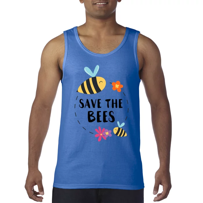 Save The Bees Beekeeper Honey Earth Day Save Our Planet Gift Tank Top