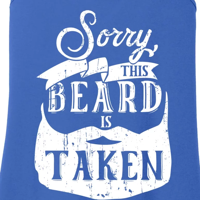 Sorry This Beard Is Taken Gift Valentines Day Gift Ladies Essential Tank