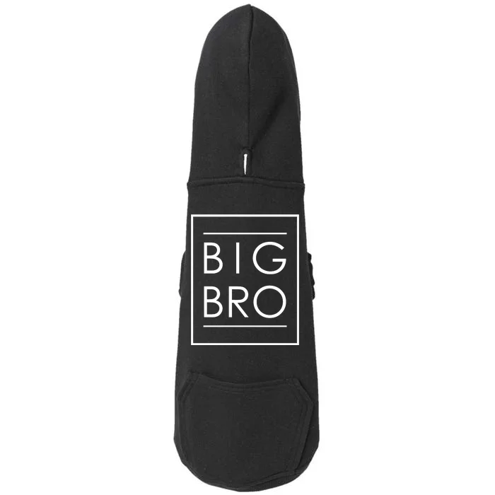 Soon To Be New Big Brother Gift Proud Big Bro Announcement Doggie 3-End Fleece Hoodie