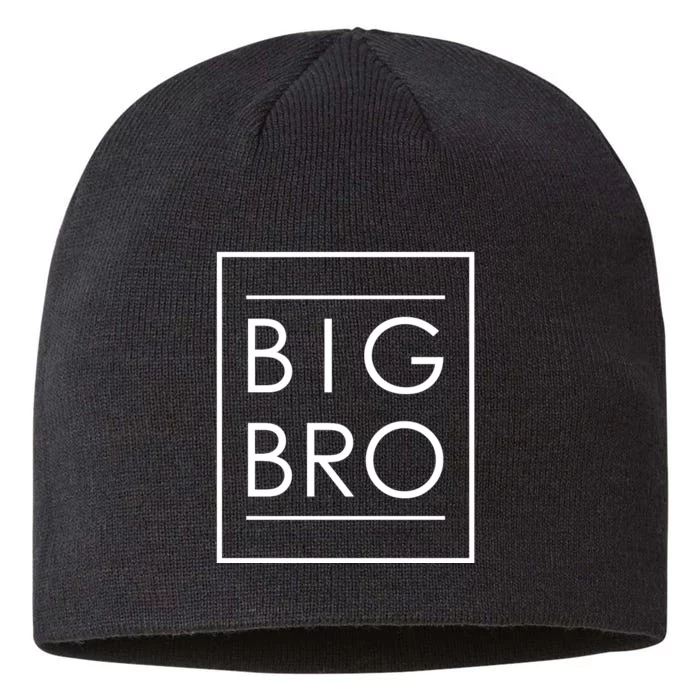 Soon To Be New Big Brother Gift Proud Big Bro Announcement 8 1/2in Sustainable Knit Beanie