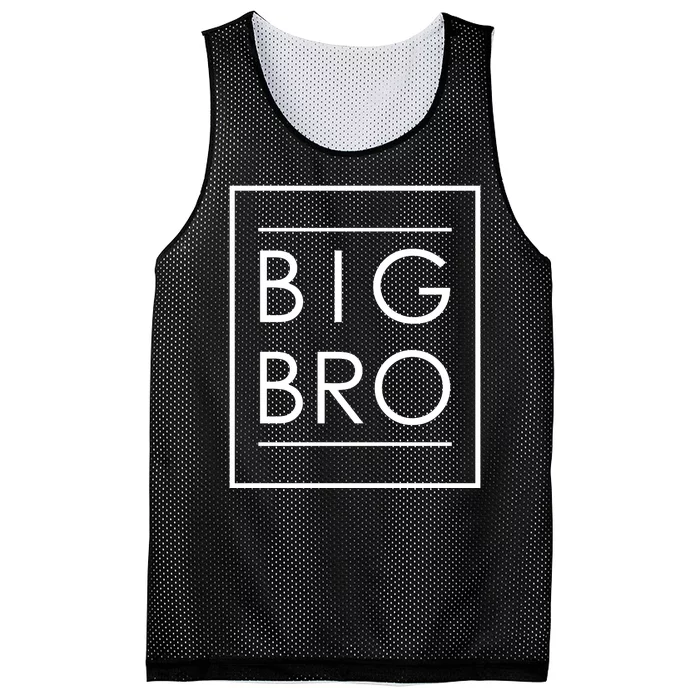 Soon To Be New Big Brother Gift Proud Big Bro Announcement Mesh Reversible Basketball Jersey Tank