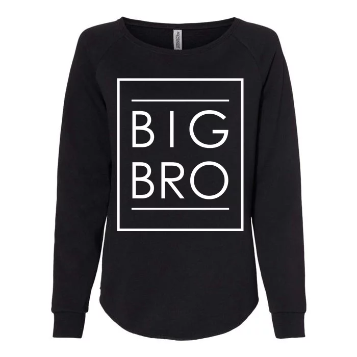 Soon To Be New Big Brother Gift Proud Big Bro Announcement Womens California Wash Sweatshirt