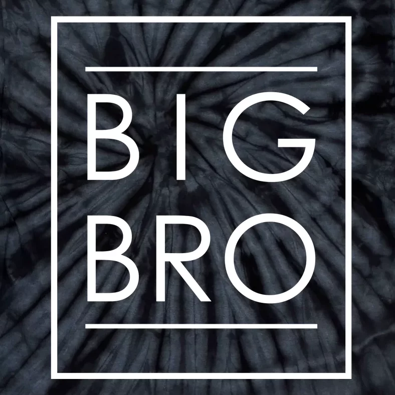 Soon To Be New Big Brother Gift Proud Big Bro Announcement Tie-Dye T-Shirt