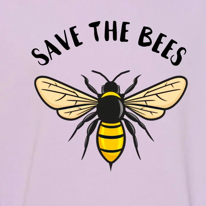 Save The Bees Save Our Planet Beekeeper Honey Earth Day Gift Garment-Dyed Sweatshirt