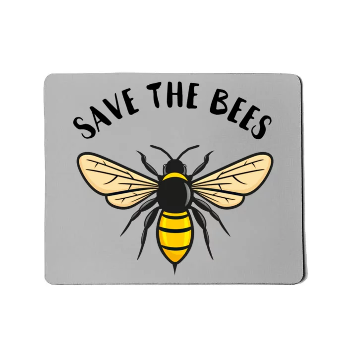 Save The Bees Save Our Planet Beekeeper Honey Earth Day Gift Mousepad