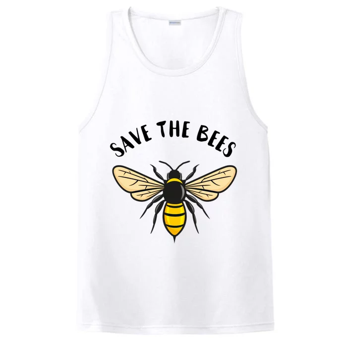 Save The Bees Save Our Planet Beekeeper Honey Earth Day Gift Performance Tank