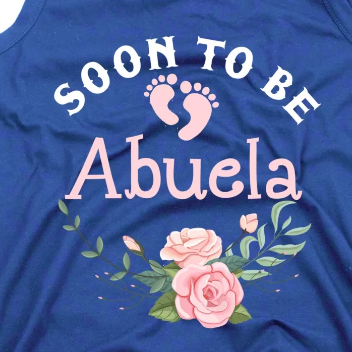 Soon To Be Abuela First Time Grandma Promoted To New Grandma Gift Tank Top