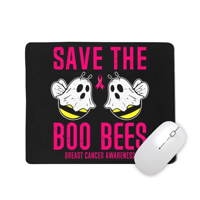 Save The Boobees Boo Bees Breast Cancer Halloween Mousepad