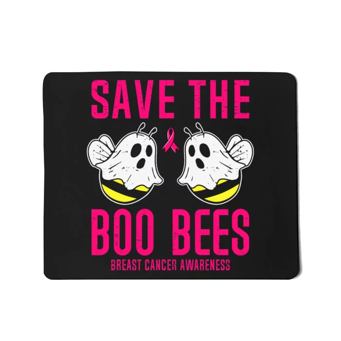 Save The Boobees Boo Bees Breast Cancer Halloween Mousepad