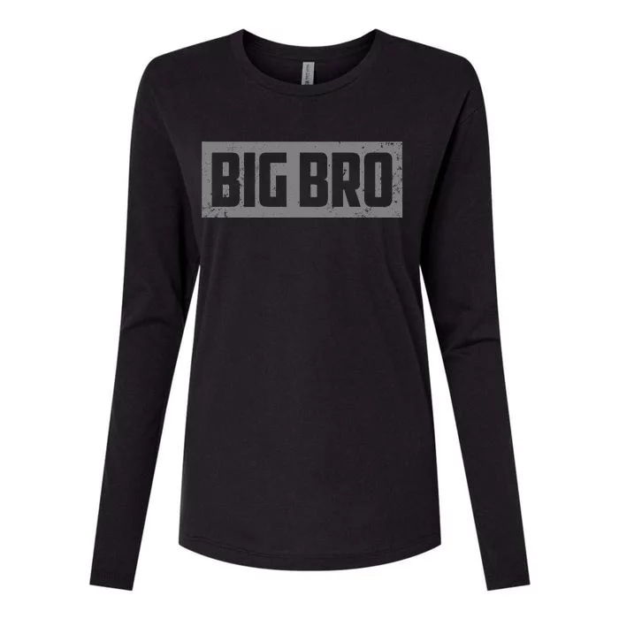 Soon To Be New Big Brother Proud Big Bro Announcement Womens Cotton Relaxed Long Sleeve T-Shirt