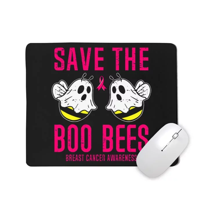 Save The Boobees Boo Bees Breast Cancer Halloween Mousepad