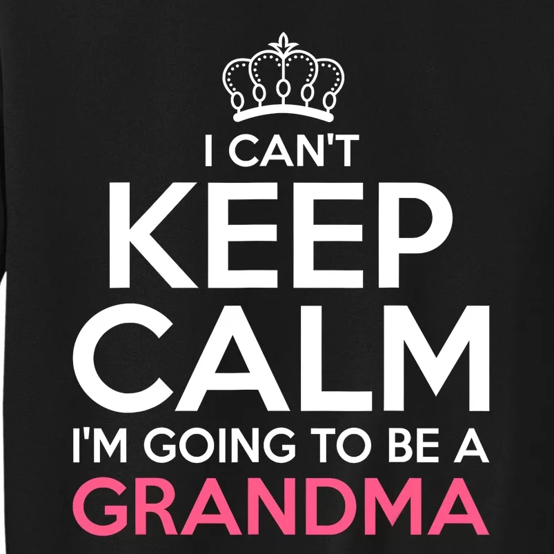 Soon To Be Grandma Art For Mom Women New Grandmother Grandma Sweatshirt