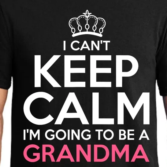 Soon To Be Grandma Art For Mom Women New Grandmother Grandma Pajama Set