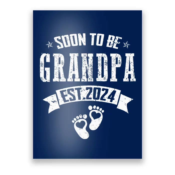 Soon To Be Grandpa Promoted To Grandpa 2024 Poster