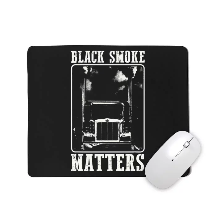 Super Trucker Big Rig SemiTrailer Truck Driver Mousepad