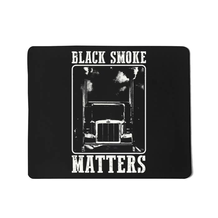 Super Trucker Big Rig SemiTrailer Truck Driver Mousepad