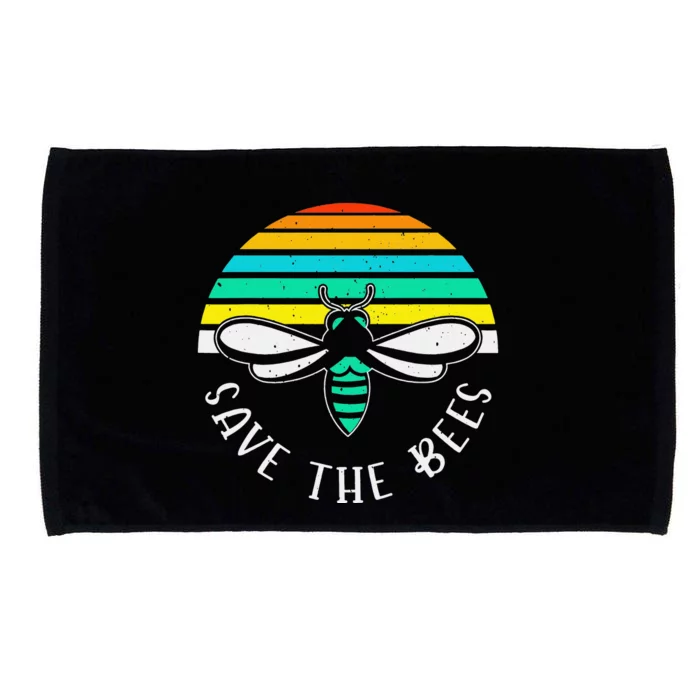 Save the Bees Bee BeeKeeper Climate Change Save the Bees Microfiber Hand Towel