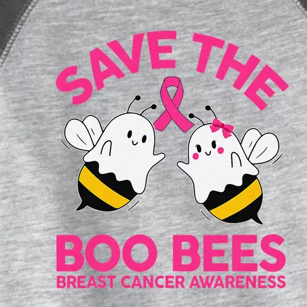 Save The Boobees Breast Cancer Halloween For Women Toddler Fine Jersey T-Shirt