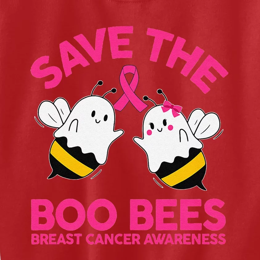 Save The Boobees Breast Cancer Halloween For Women Kids Sweatshirt