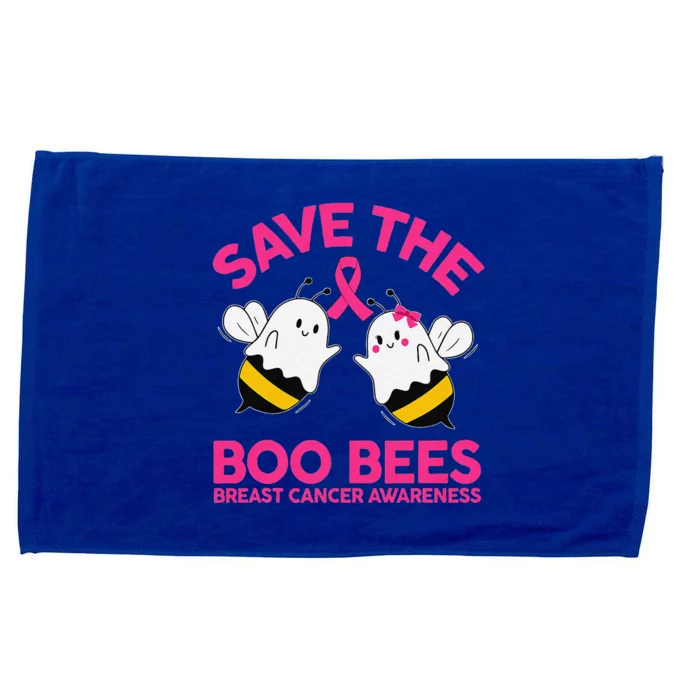 Save The Boobees Breast Cancer Halloween For Women Microfiber Hand Towel