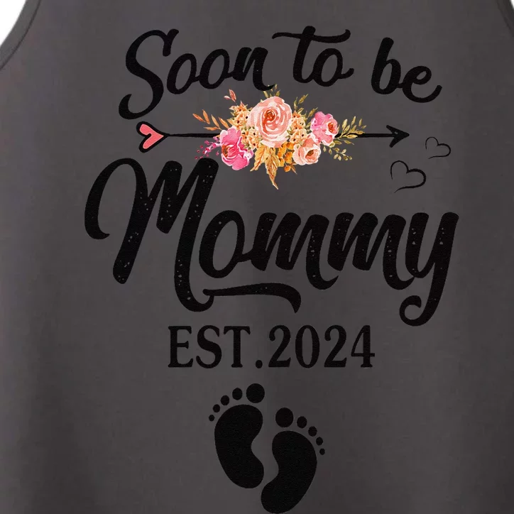 Soon To Be Mommy 2024 MotherS Day First Time Mom Pregnancy Performance Tank