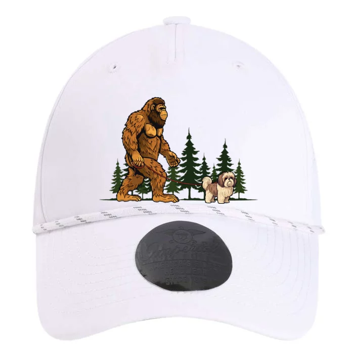 Shih Tzu Bigfoot Dog Walking Dog Mom Dad Performance The Dyno Cap