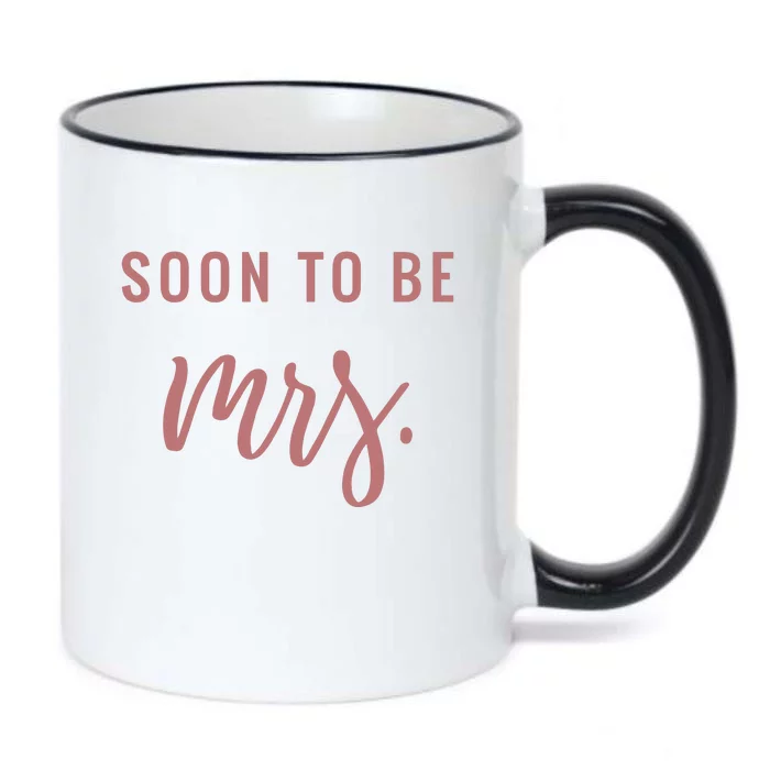 Soon To Be Mrs Bachelorette Party Apparel Black Color Changing Mug