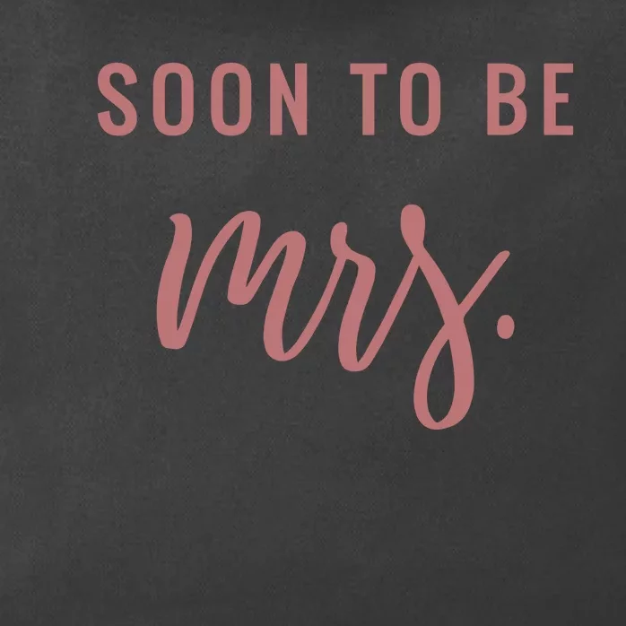 Soon To Be Mrs Bachelorette Party Apparel Zip Tote Bag