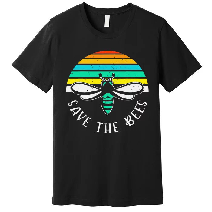 Save the Bees Bee BeeKeeper Climate Change Save the Bees Premium T-Shirt