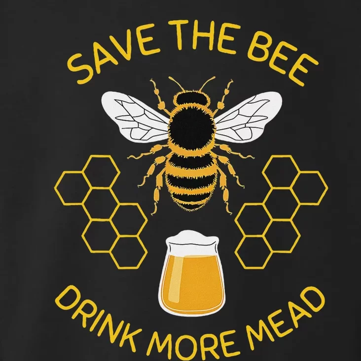 Save The Bees Drink More Mead Craft Beer Toddler Hoodie