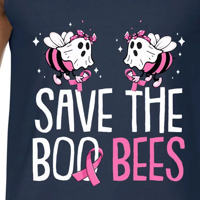 Save The Breast Cancer Awareness Boo Bees Halloween Comfort Colors® Tank Top