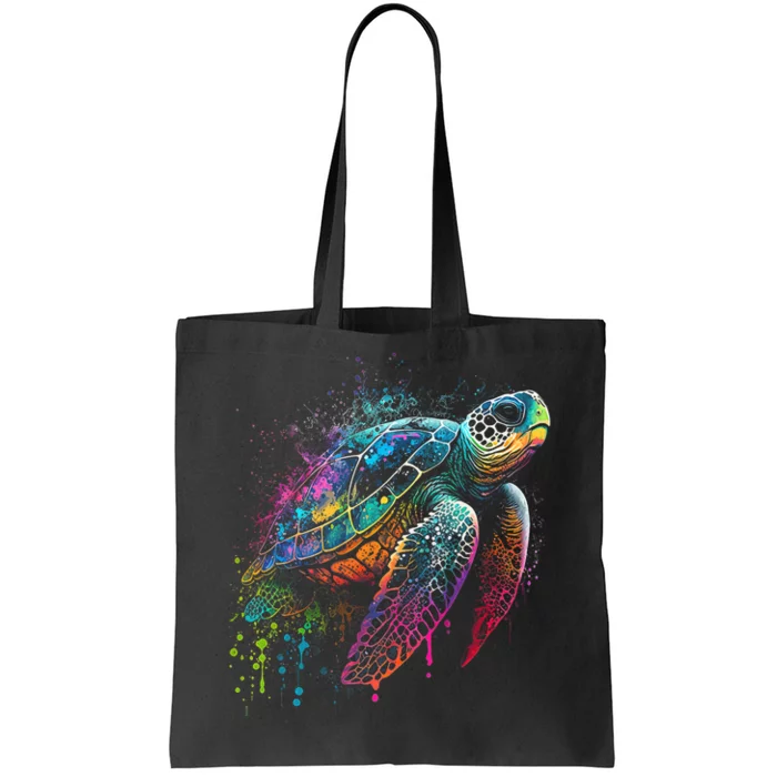 Sea Turtle Beach Lover Ocean Animal Novelty Tote Bag