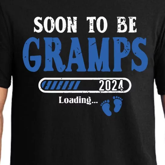 Soon To Be Gramps Est2024 New Dad Pregnancy Pajama Set