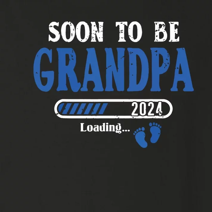 Soon To Be Grandpa Est2024 New Grandpa Pregnancy Toddler Long Sleeve Shirt