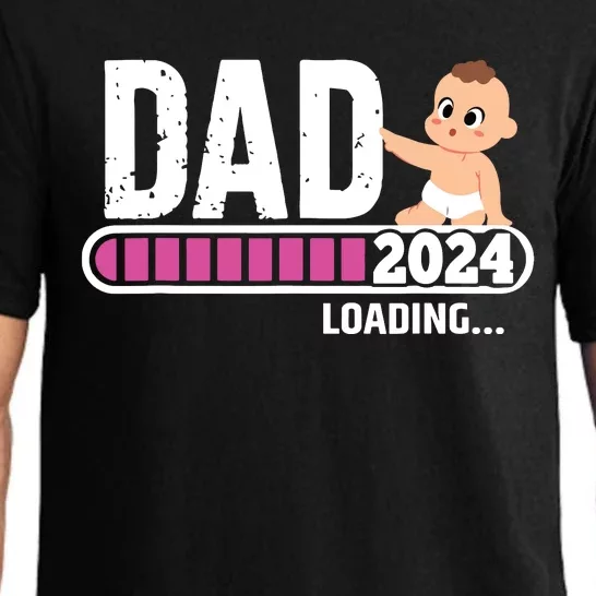 Soon To Be Dad 2024 Dad Est 2024 First Time Daddy 2024 Pajama Set