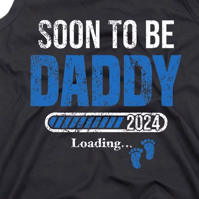 Soon To Be Daddy 2024 Fathers Day Tank Top