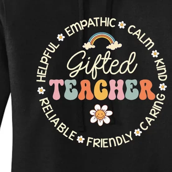 STEAM Teacher Back to School STEM Talented Gifted Teacher Women's Pullover Hoodie