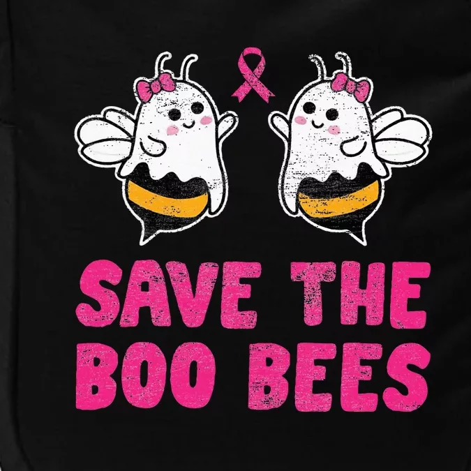 Save The Boo Bees Breast Cancer Awareness Halloween Impact Tech Backpack