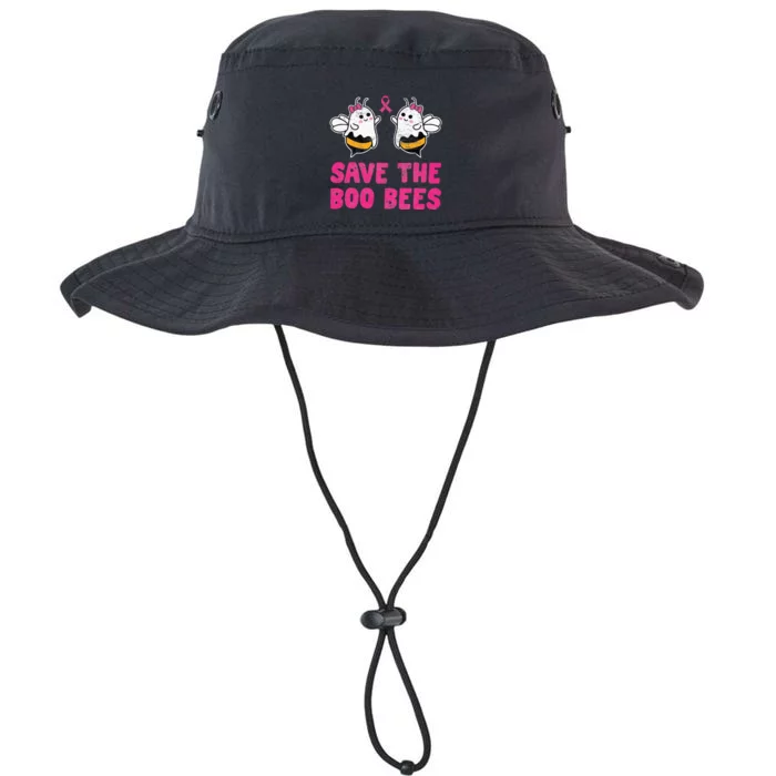 Save The Boo Bees Breast Cancer Awareness Halloween Legacy Cool Fit Booney Bucket Hat