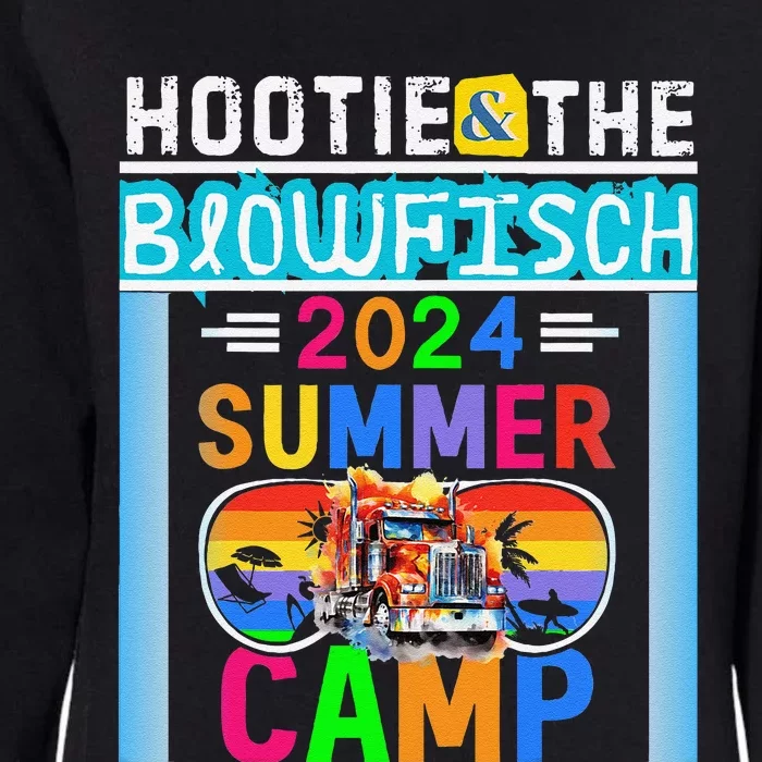 Small & The Blowfish Summer Camp With Trucks Womens California Wash Sweatshirt