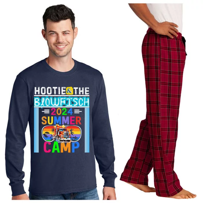 Small & The Blowfish Summer Camp With Trucks Long Sleeve Pajama Set