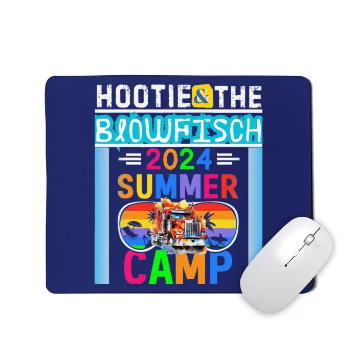 Small & The Blowfish Summer Camp With Trucks Mousepad