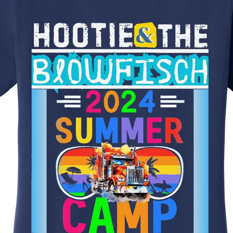 Small & The Blowfish Summer Camp With Trucks Women's T-Shirt