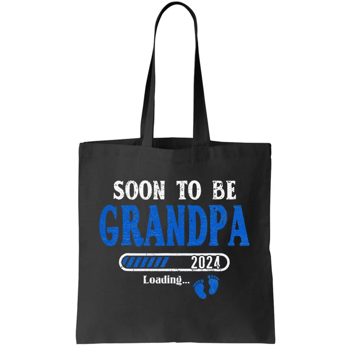 Soon To Be Grandpa Est.2024 New Grandpa Tote Bag